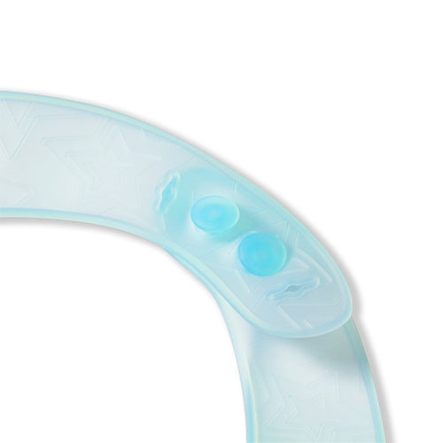 Baby Ono Baveta din silicon ultra subtire 6m+ Albastru