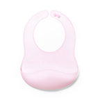 Baby Ono Baveta din silicon ultra subtire 6m+ Roz