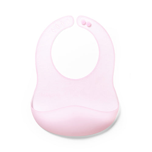 Baby Ono Baveta din silicon ultra subtire 6m+ Roz