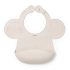 Baby Ono baveta silicon cu prindere reglabila 6m+ Beige