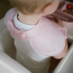 Baby Ono baveta silicon cu prindere reglabila 6m+ Pink