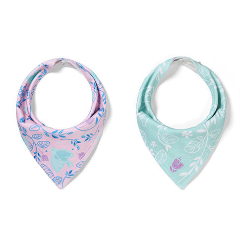 Baby Ono bavetica reglabila 0m+ 2 buc Birds