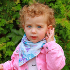 Baby Ono bavetica reglabila 0m+ 2 buc Floral