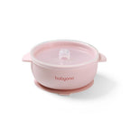Baby Ono bol silicon cu ventuza si capac 6m+ Roz