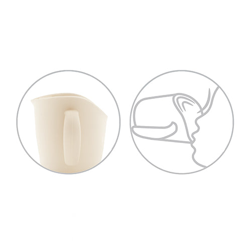 Baby Ono canita de antrenament ergonomica 120 ml FLOW 6m+ Beige