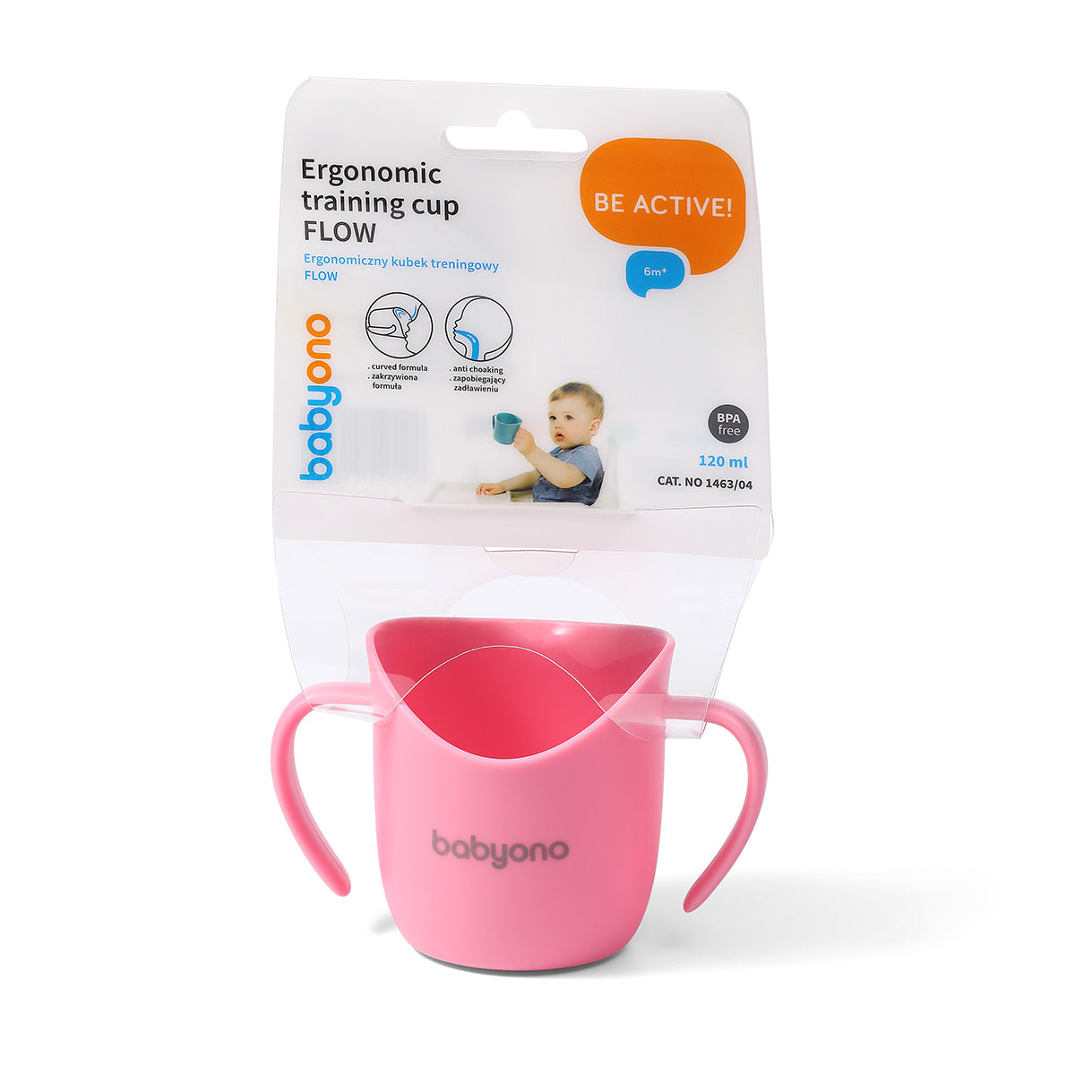 Baby Ono canita de antrenament ergonomica 120 ml 6m+