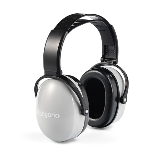 Baby Ono Casti antifonice pentru bebelusi 24m+ Gri