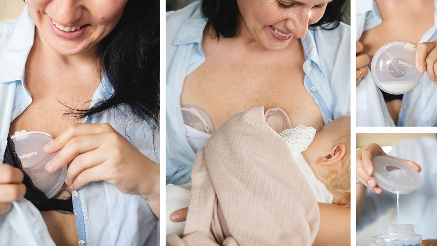 Baby Ono cupe colectare lapte matern 2 buc 0m+