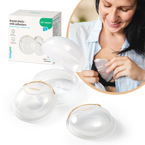 Baby Ono cupe colectare lapte matern 2 buc 0m+ Imagine principală a produsului