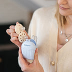 Baby Ono cutie silicon port suzeta 0m+ Blue