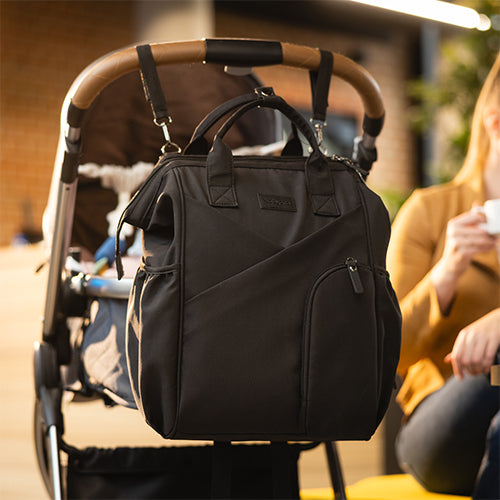 Baby Ono geanta mamici tip rucsac MODERN STYLE 0m+ Black