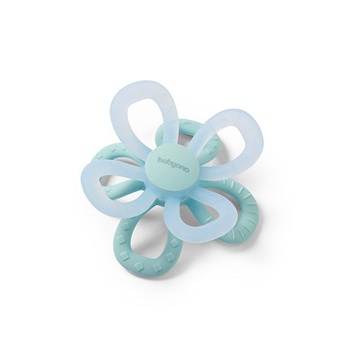 Baby Ono jucarie dentitie din silicon Flower 0m+ Menta Imagine principală a produsului