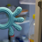 Baby Ono jucarie dentitie din silicon Teether Octopus 0m+ Blue