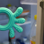 Baby Ono jucarie dentitie din silicon Teether Octopus 0m+ Mint