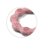 Baby Ono jucarie dentitie din silicon Teether Ring 0m+ Roz