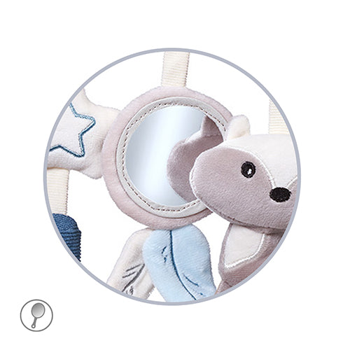 Baby Ono jucarie educativa Raccoon pentru carucior 0m+
