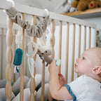 Baby Ono jucarie educativa Raccoon pentru carucior 0m+