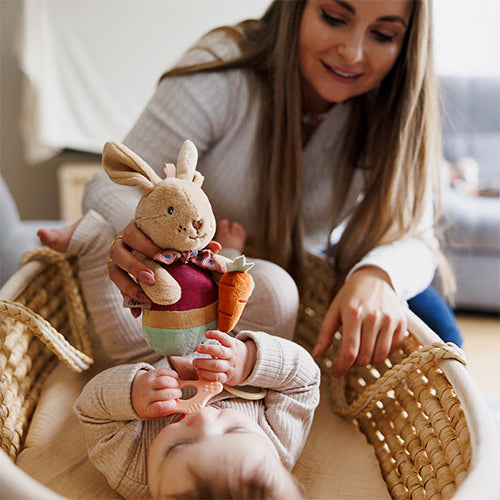 Baby Ono jucarie plus zornaitoare 0m+ Rabbit Karo
