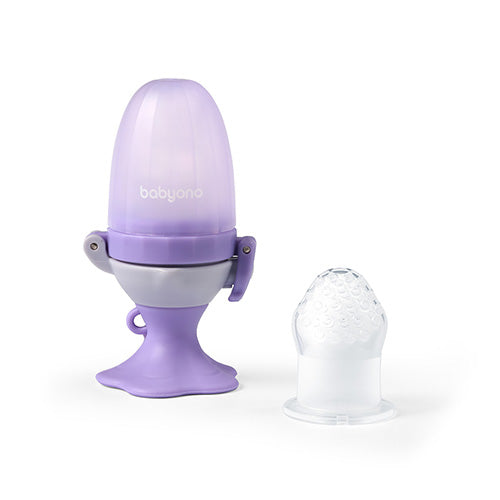Baby Ono kit hranire cu rasucire 6m+ Flower Purple