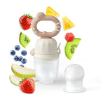 Baby Ono kit hranire cu rasucire 6m+ Dino Beige