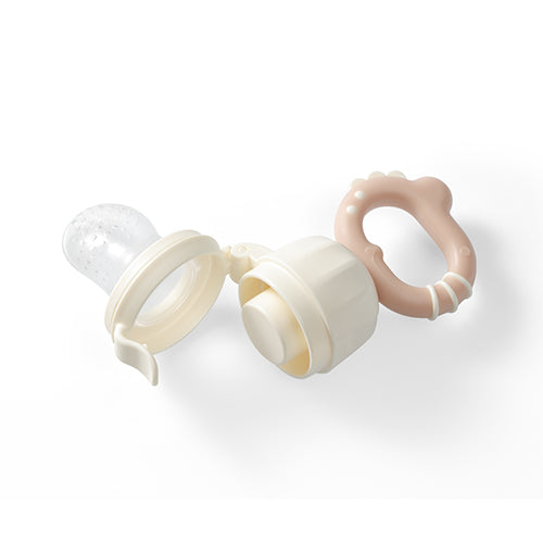Baby Ono kit hranire cu rasucire 6m+ Dino Beige