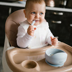 Baby Ono lingurita silicon fexibila 6m+ Blue