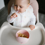 Baby Ono lingurita silicon fexibila 6m+ Pink
