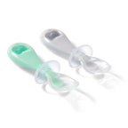 Baby Ono lingurita silicon flexibila 2 buc 6m+ Menta-Gri