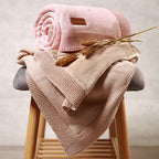 Baby Ono patura din bumbac cu captuseala de flanel 75x100 cm 0m+ Beige