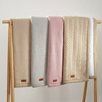 Baby Ono patura bumbac si sherpa 75x100 cm 0m+ Beige