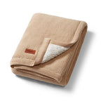 Baby Ono patura bumbac si sherpa 75x100 cm 0m+ Beige