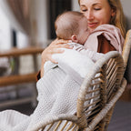 Baby Ono patura bumbac si sherpa 75x100 cm 0m+ Grey
