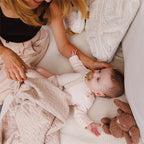 Baby Ono patura din lana merino 75x100 cm 0m+
