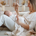Baby Ono patura muselina 75x100 cm Beige cu ursuleti