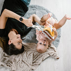 Baby Ono patura tricotata Natural Bamboo 75x100 cm Gri