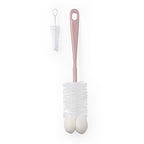 Baby Ono perie pentru biberoane + mini perie tetine 0m+ Pudra
