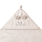 Baby Ono prosop cu gluga din bambus 100x100 cm 0m+ Cream soricel