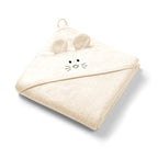 Baby Ono prosop cu gluga din bambus 100x100 cm 0m+ Light Beige soricel