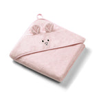Baby Ono prosop cu gluga din bambus 100x100 cm 0m+ Pudra soricel