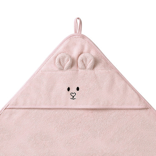 Baby Ono prosop cu gluga din bambus 100x100 cm 0m+ Pudra soricel