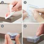 Baby Ono protectie colturi 6m+ Transparent 12 buc