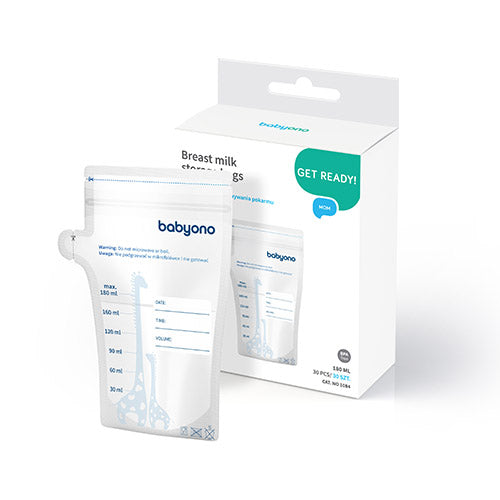 Baby Ono pungi depozitare lapte matern 180 ml 30 buc Imagine principală a produsului