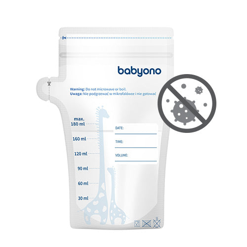Baby Ono pungi depozitare lapte matern 180 ml 30 buc