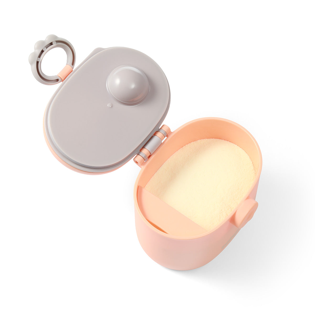 Baby Ono recipient portabil lapte praf si hrana 240 ml 0m+ Piersica