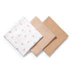 Baby Ono scutec textil Bamboo Natural  70x70 cm 3 buc Beige