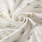 Baby Ono scutec textil Bamboo Natural  70x70 cm 3 buc Green