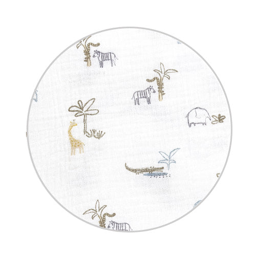 Baby Ono scutec textil Bamboo Natural  70x70 cm 3 buc Green