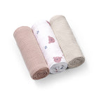 Baby Ono scutec textil Bamboo Natural  70x70 cm 3 buc Grey