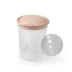Baby Ono set 4 recipiente pentru lapte cu capac si cioc 0m+