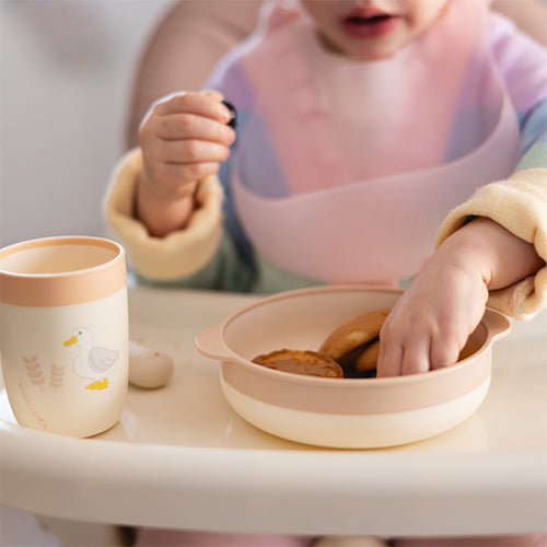 Baby Ono set de hranire 3 piese FARMER 12m+ Beige